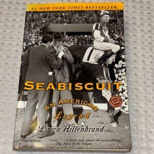 Seabiscuit An American Legend Softcover Book Laura Hillenbrand #1 NYT Bestseller